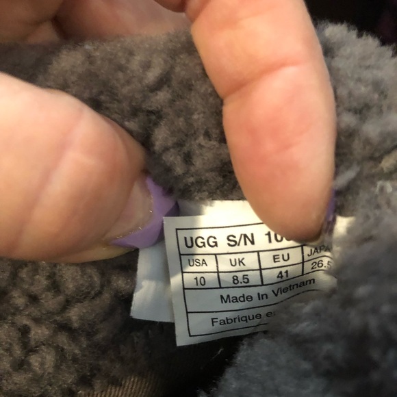 UGG Australia Kyra Granite Suede  boots size 10 - Picture 12 of 13